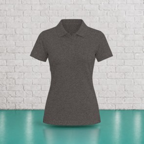 Polo femme personnalisable Charcoal