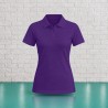 Polo femme personnalisable Purple