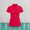 Polo femme personnalisable Hot Pink